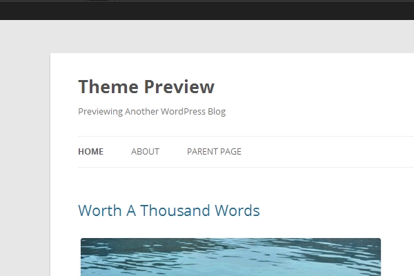 Menu in WordPress