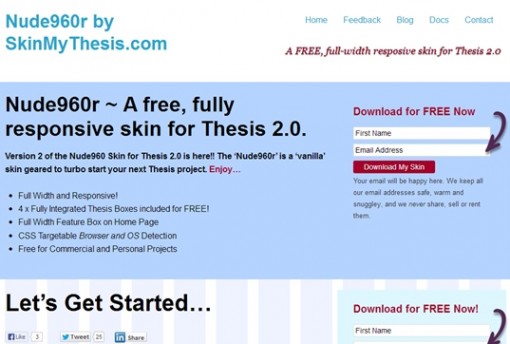 Free Thesis 2.0 Skins