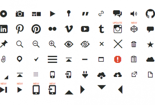 Genericons – Yet Another Icon Font for WordPress