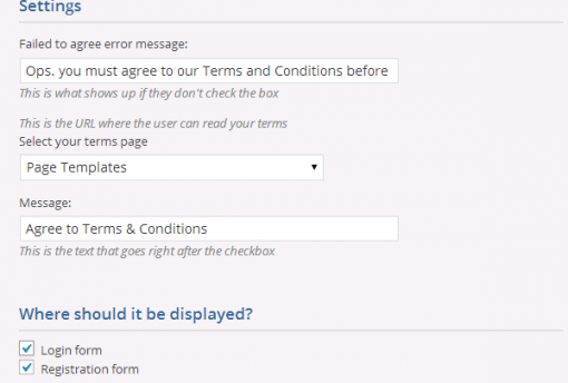 How to Add Agree to Terms and Conditions Checkbox in WordPress