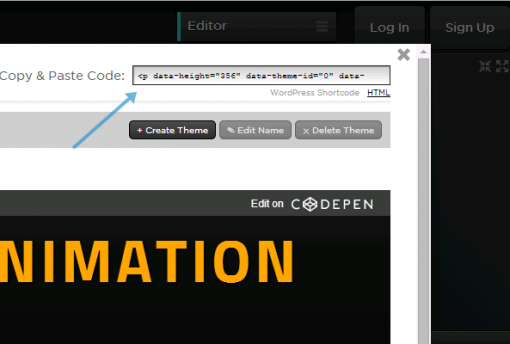 How to Easily Embed CodePen Pen in WordPress