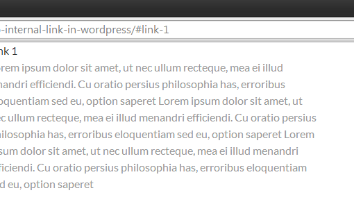 How to Add Smooth Jump Scroll to Internal Link in WordPress