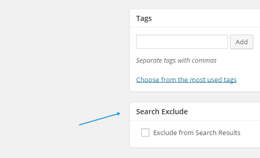 How to Exclude any Post or Page from WordPress Search Result