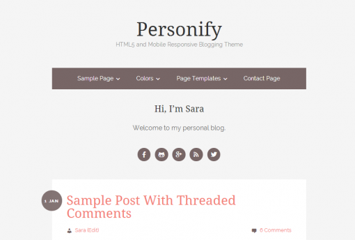 Personify Theme