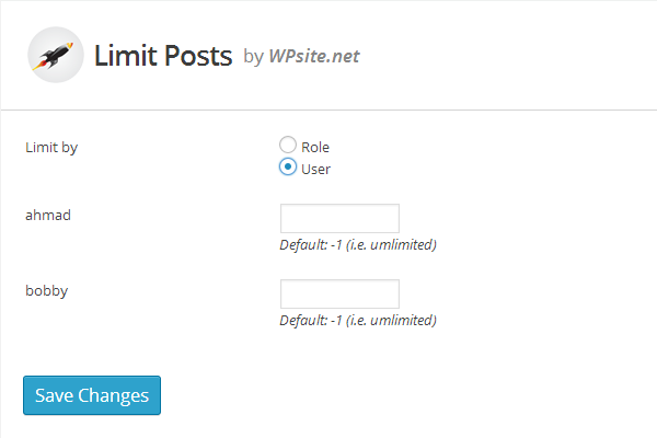 limit posts